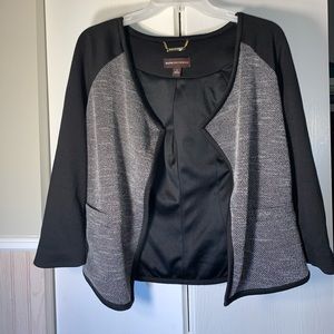 Dana Buchman black and grey jacket